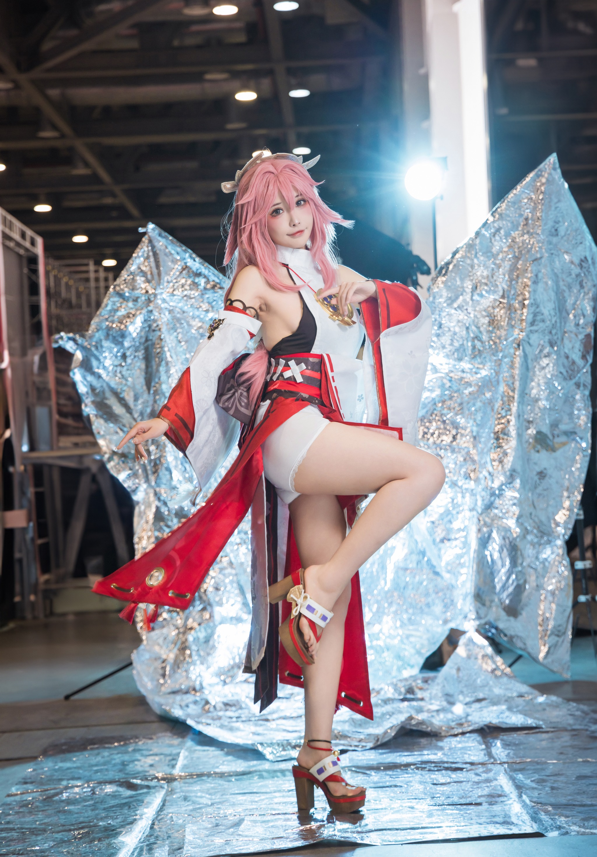 图片[1]-糖果果Candy – NO.010 八重神子 [18P]-XikXak